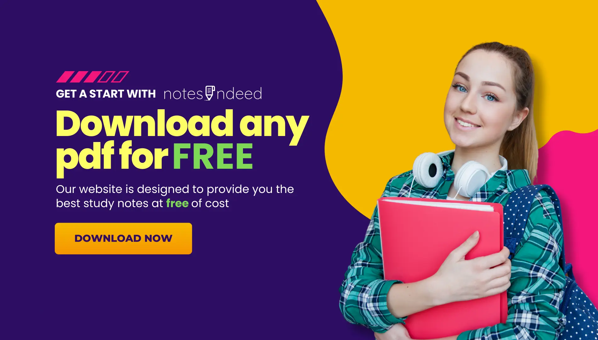 download any pdf notes on notesindeed | notesindeed.com